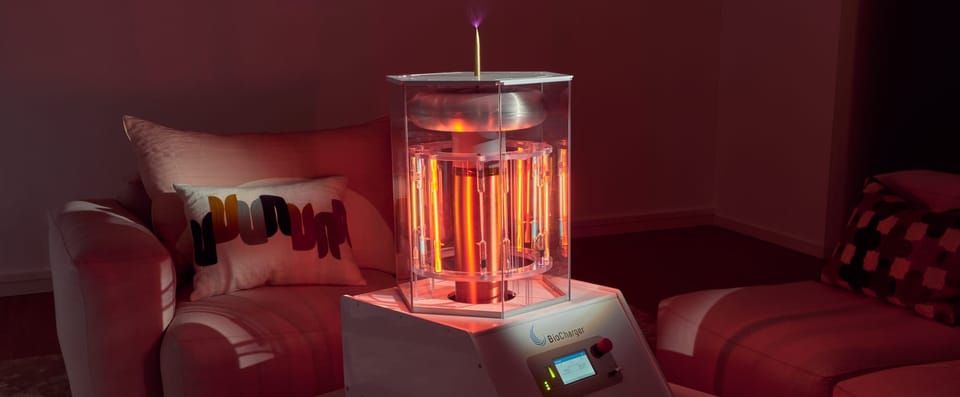 Una máquina BioCharger: una moderna tecnología de bienestar combinada con la medicina tradicional